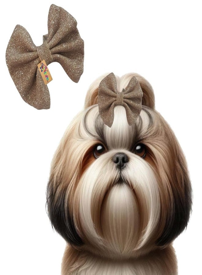 ويستيرن إرا مشبك شعر لامع للكلاب بتصميم مستوحى من العصر الغربي | إكسسوار أنيق ولامع للحيوانات الأليفة الصغيرة والمتوسطة والكبيرة | تثبيت محكم | مناسب للعناية الشخصية، وجلسات التصوير، وأعياد الميلاد، والمناسبات | لون وردي فاتح عصري - Image 1